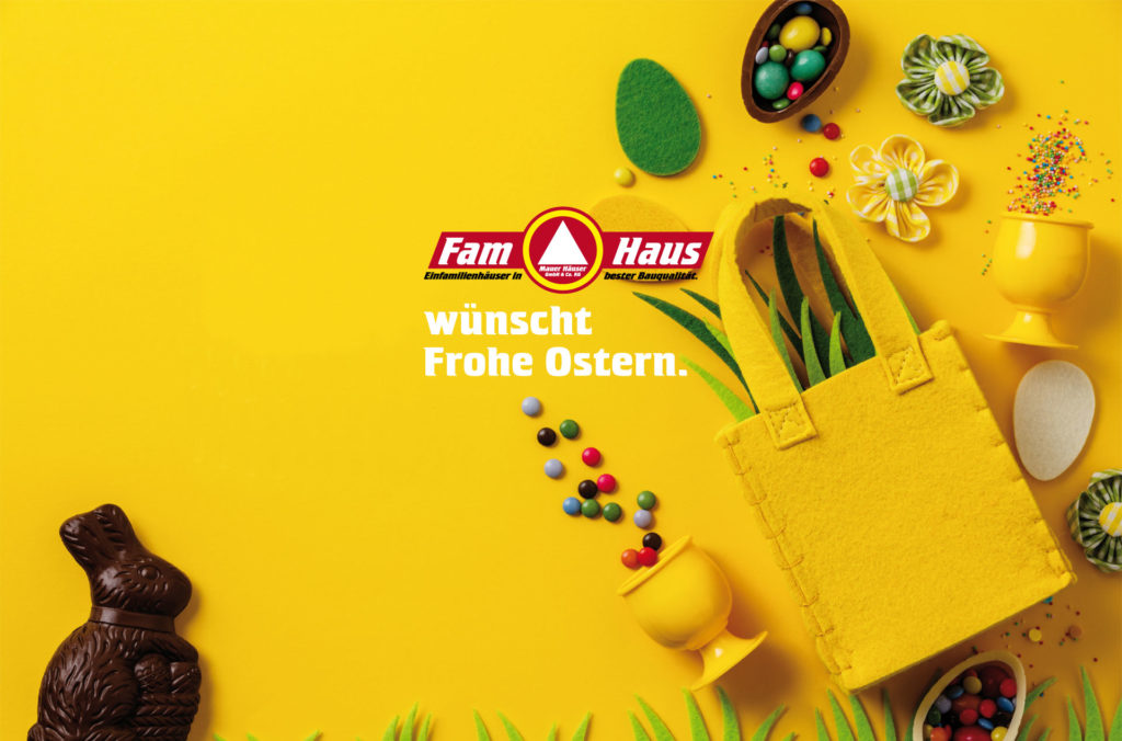 Fam Haus Frohe Ostern